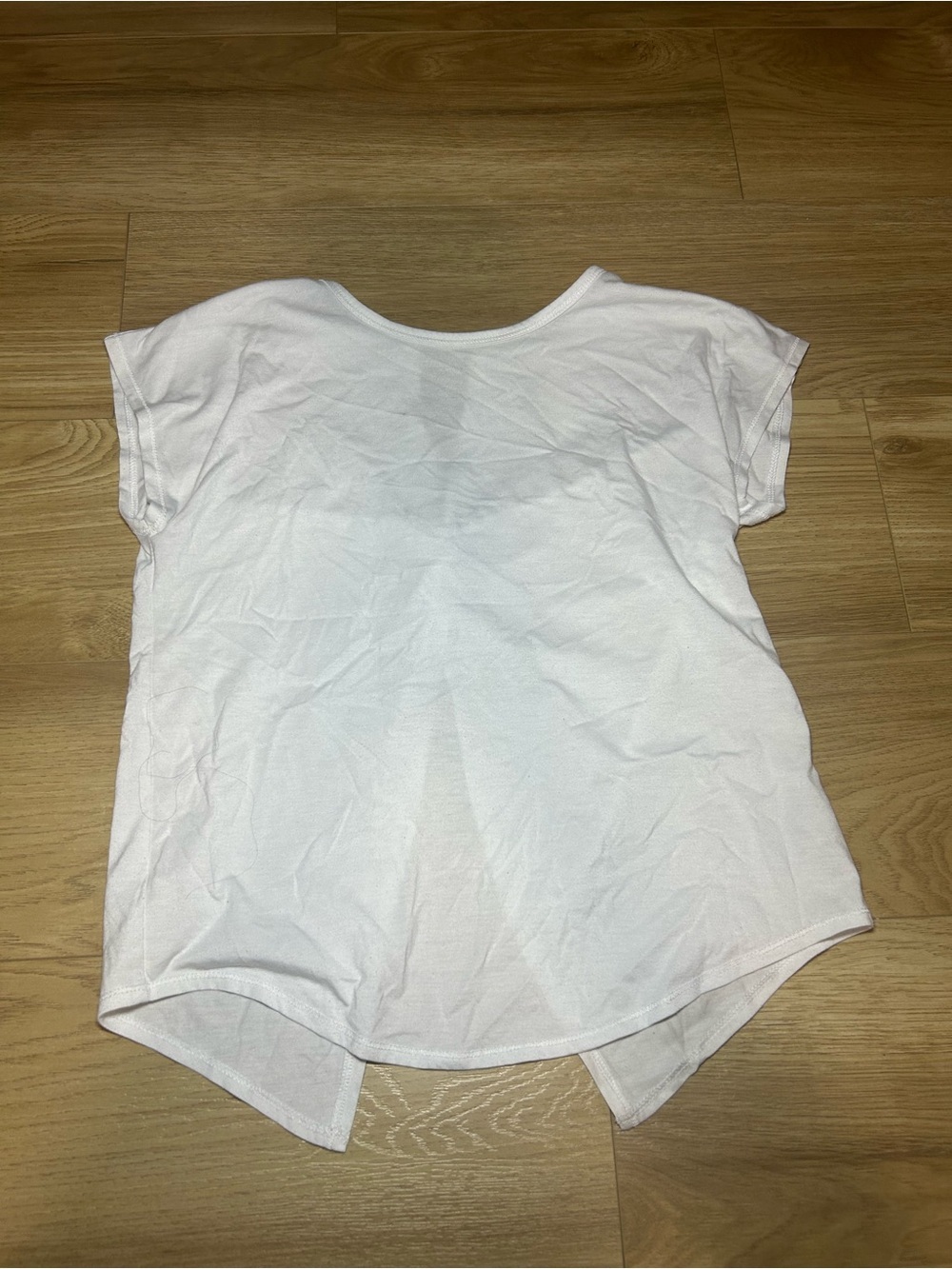 Old Navy White Short Sleeve Girls' Tee
